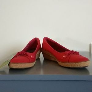 Memory foam slip ons